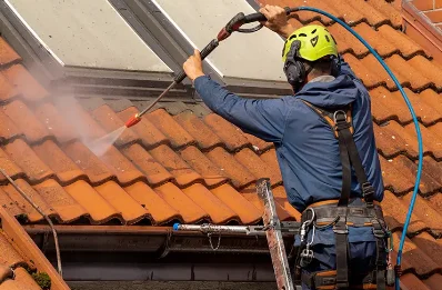 Démoussage et hydrofuge de toiture à Sanchey